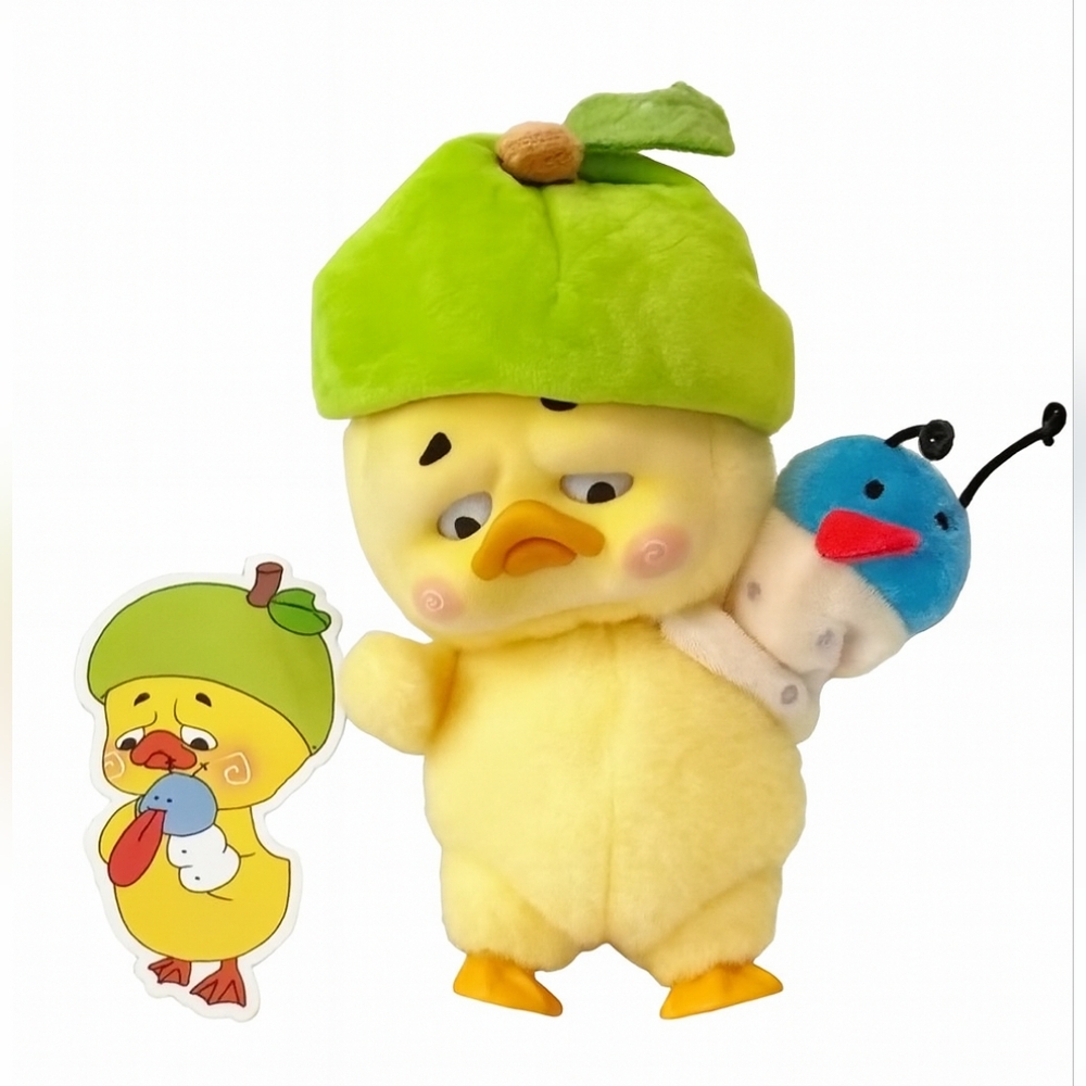 Upsetduck Born This Way Duck‎ Series Plush NIB - Train Your Bug Duck